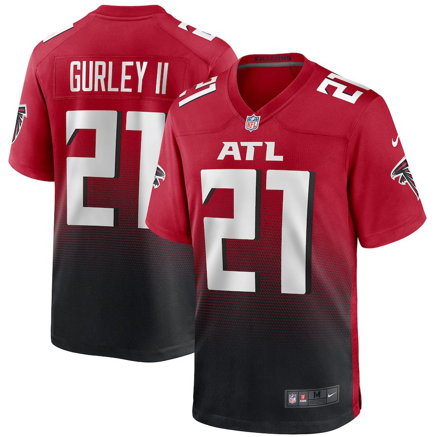 Men Atlanta Falcons 21 Todd Gurley II Nike Red 2nd Alternate Game NFL Jersey